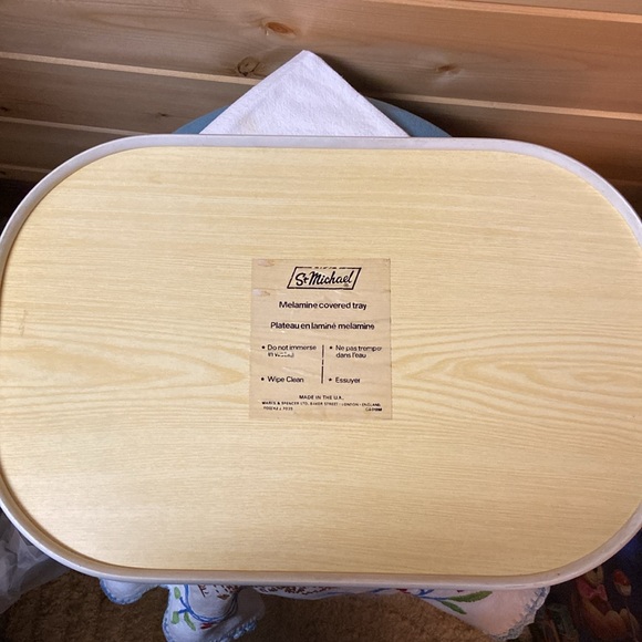 Vintage 1978 Hallmark Melamine Serving Tray - Picture 8 of 8